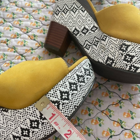 ANTHROPOLOGIE HOLDING HORSES MARYJANE PLATFORM WEDGES HEELS SANDALS 8 - Picture 12 of 12